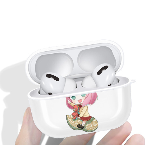 SPY×FAMILY间谍家家酒 【AirPods Pro用】ハードシェル保護ケース 耐衝撃・防指紋・カラビナ付き商品仕様