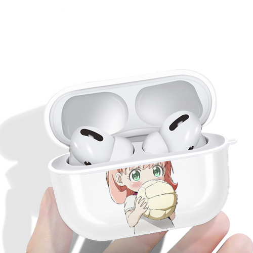 SPY×FAMILY间谍家家酒 【AirPods Pro用】ハードシェル保護ケース 耐衝撃・防指紋・カラビナ付き商品仕様
