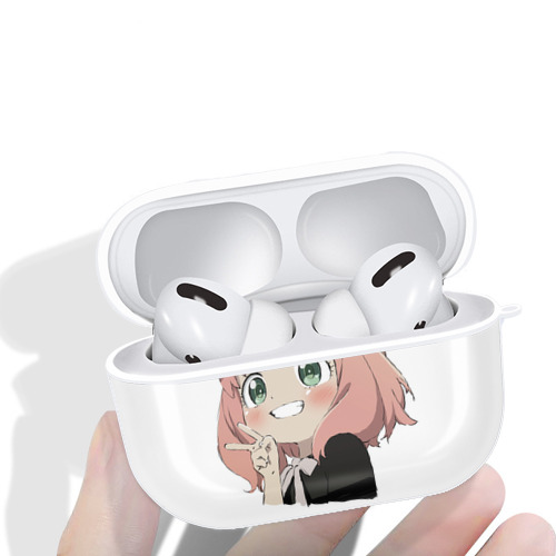 SPY×FAMILY间谍家家酒 【AirPods Pro用】ハードシェル保護ケース 耐衝撃・防指紋・カラビナ付き商品仕様