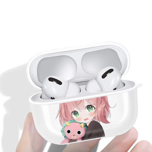 SPY×FAMILY间谍家家酒 【AirPods Pro用】ハードシェル保護ケース 耐衝撃・防指紋・カラビナ付き商品仕様