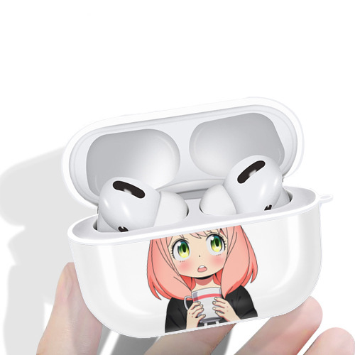 SPY×FAMILY间谍家家酒 【AirPods Pro用】ハードシェル保護ケース 耐衝撃・防指紋・カラビナ付き商品仕様