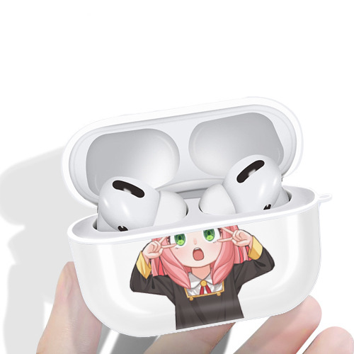SPY×FAMILY间谍家家酒 【AirPods Pro用】ハードシェル保護ケース 耐衝撃・防指紋・カラビナ付き商品仕様