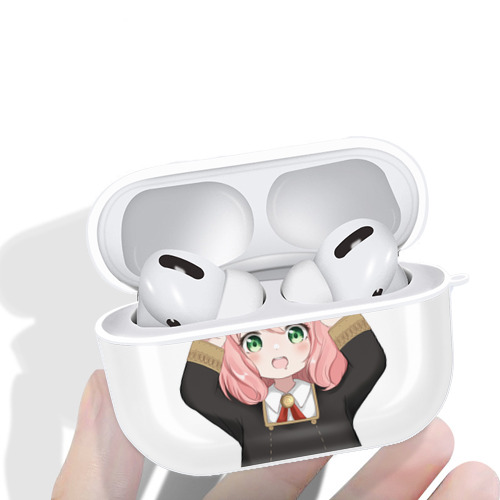 SPY×FAMILY间谍家家酒 【AirPods Pro用】ハードシェル保護ケース 耐衝撃・防指紋・カラビナ付き商品仕様