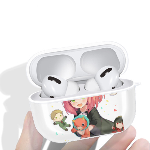 SPY×FAMILY间谍家家酒 【AirPods Pro用】ハードシェル保護ケース 耐衝撃・防指紋・カラビナ付き商品仕様