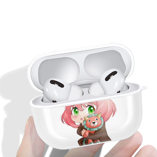 SPY×FAMILY间谍家家酒 【AirPods Pro用】ハードシェル保護ケース 耐衝撃・防指紋・カラビナ付き商品仕様