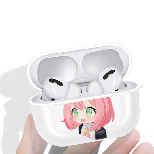 SPY×FAMILY间谍家家酒 【AirPods Pro用】ハードシェル保護ケース 耐衝撃・防指紋・カラビナ付き商品仕様