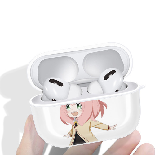 SPY×FAMILY间谍家家酒 【AirPods Pro用】ハードシェル保護ケース 耐衝撃・防指紋・カラビナ付き商品仕様