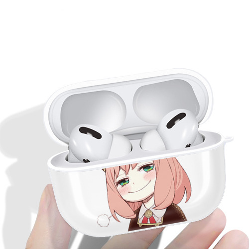 SPY×FAMILY间谍家家酒 【AirPods Pro用】ハードシェル保護ケース 耐衝撃・防指紋・カラビナ付き商品仕様