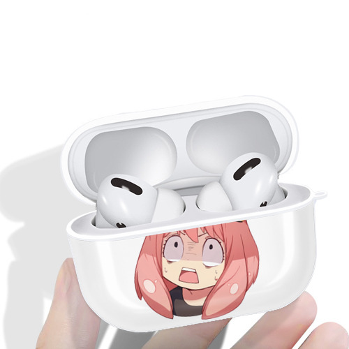 SPY×FAMILY间谍家家酒 【AirPods Pro用】ハードシェル保護ケース 耐衝撃・防指紋・カラビナ付き商品仕様
