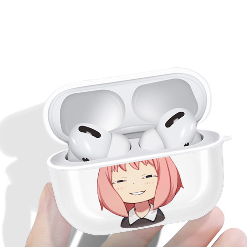 SPY×FAMILY间谍家家酒 【AirPods Pro用】ハードシェル保護ケース 耐衝撃・防指紋・カラビナ付き商品仕様