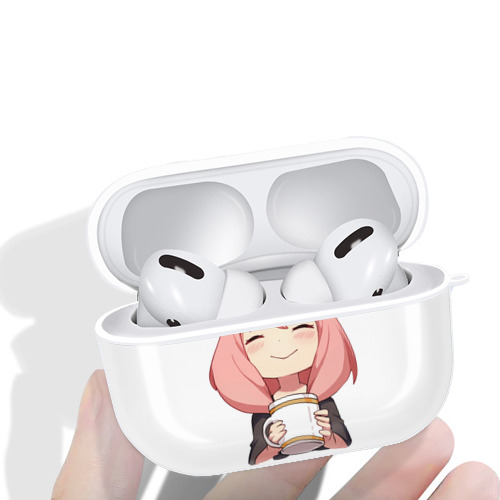 SPY×FAMILY间谍家家酒 【AirPods Pro用】ハードシェル保護ケース 耐衝撃・防指紋・カラビナ付き商品仕様