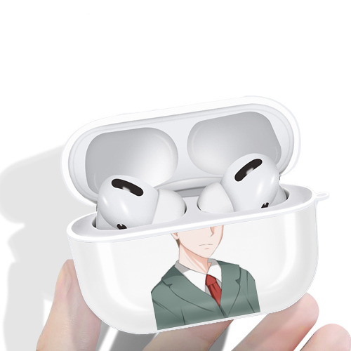 SPY×FAMILY间谍家家酒 【AirPods Pro用】ハードシェル保護ケース 耐衝撃・防指紋・カラビナ付き商品仕様
