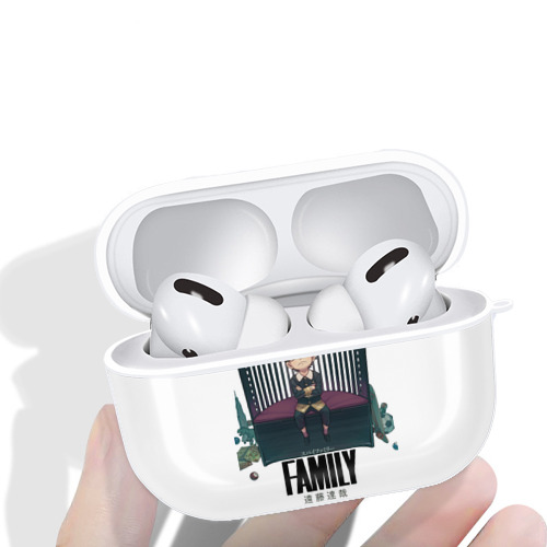 SPY×FAMILY间谍家家酒 【AirPods Pro用】ハードシェル保護ケース 耐衝撃・防指紋・カラビナ付き商品仕様