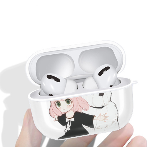 SPY×FAMILY间谍家家酒 【AirPods Pro用】ハードシェル保護ケース 耐衝撃・防指紋・カラビナ付き商品仕様