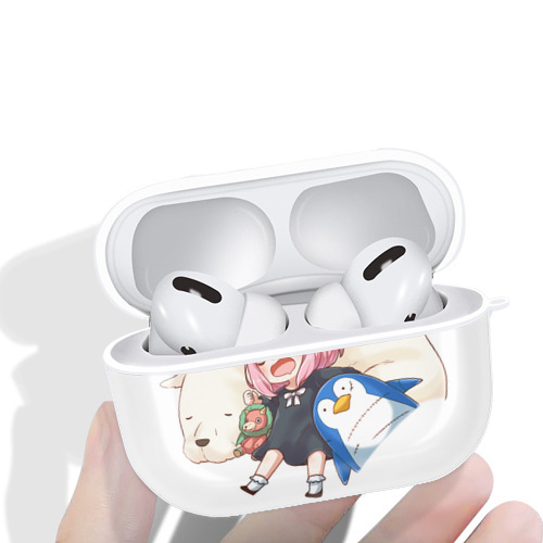 SPY×FAMILY间谍家家酒 【AirPods Pro用】ハードシェル保護ケース 耐衝撃・防指紋・カラビナ付き商品仕様