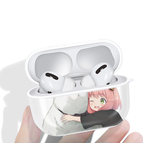 SPY×FAMILY间谍家家酒 【AirPods Pro用】ハードシェル保護ケース 耐衝撃・防指紋・カラビナ付き商品仕様