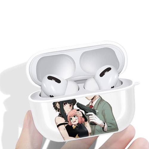 SPY×FAMILY间谍家家酒 【AirPods Pro用】ハードシェル保護ケース 耐衝撃・防指紋・カラビナ付き商品仕様