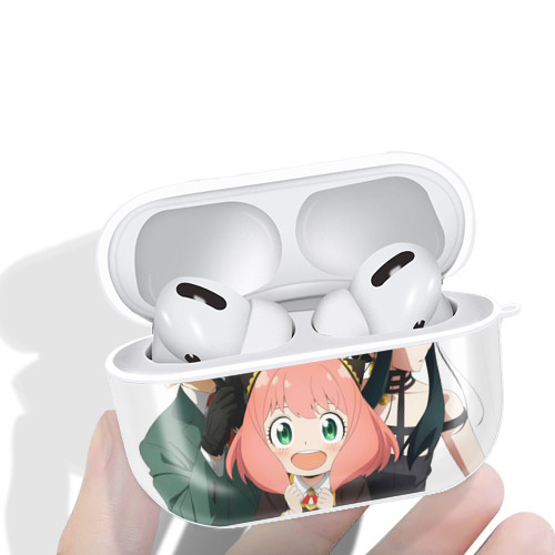 SPY×FAMILY间谍家家酒 【AirPods Pro用】ハードシェル保護ケース 耐衝撃・防指紋・カラビナ付き商品仕様