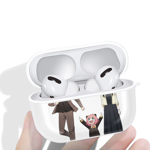 SPY×FAMILY间谍家家酒 【AirPods Pro用】ハードシェル保護ケース 耐衝撃・防指紋・カラビナ付き商品仕様