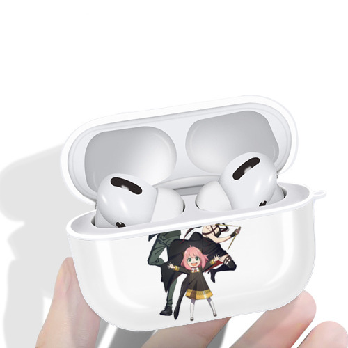 SPY×FAMILY间谍家家酒 【AirPods Pro用】ハードシェル保護ケース 耐衝撃・防指紋・カラビナ付き商品仕様