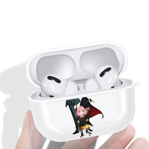 SPY×FAMILY间谍家家酒 【AirPods Pro用】ハードシェル保護ケース 耐衝撃・防指紋・カラビナ付き商品仕様