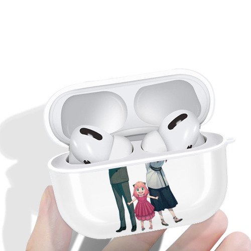 SPY×FAMILY间谍家家酒 【AirPods Pro用】ハードシェル保護ケース 耐衝撃・防指紋・カラビナ付き商品仕様