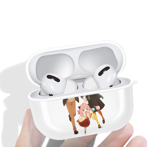 SPY×FAMILY间谍家家酒 【AirPods Pro用】ハードシェル保護ケース 耐衝撃・防指紋・カラビナ付き商品仕様