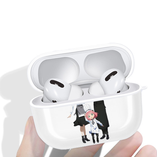 SPY×FAMILY间谍家家酒 【AirPods Pro用】ハードシェル保護ケース 耐衝撃・防指紋・カラビナ付き商品仕様