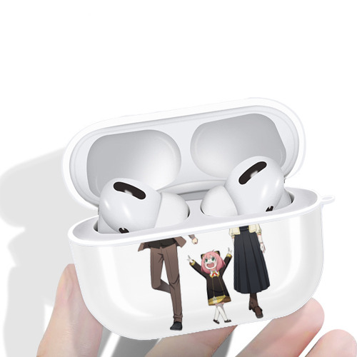 SPY×FAMILY间谍家家酒 【AirPods Pro用】ハードシェル保護ケース 耐衝撃・防指紋・カラビナ付き商品仕様