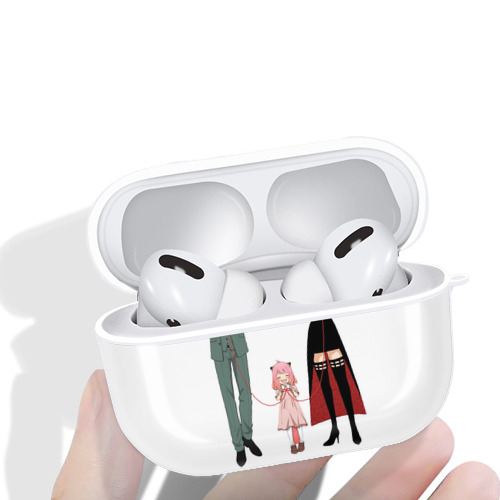 SPY×FAMILY间谍家家酒 【AirPods Pro用】ハードシェル保護ケース 耐衝撃・防指紋・カラビナ付き商品仕様