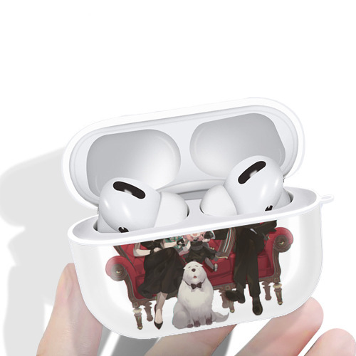 SPY×FAMILY间谍家家酒 【AirPods Pro用】ハードシェル保護ケース 耐衝撃・防指紋・カラビナ付き商品仕様