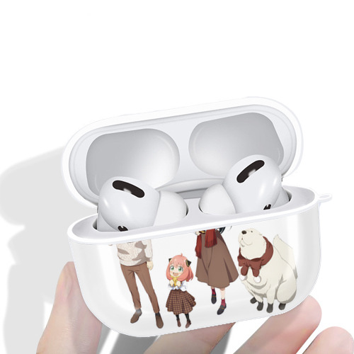 SPY×FAMILY间谍家家酒 【AirPods Pro用】ハードシェル保護ケース 耐衝撃・防指紋・カラビナ付き商品仕様