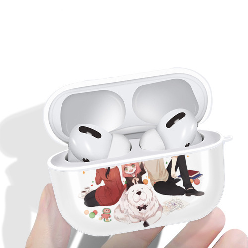 SPY×FAMILY间谍家家酒 【AirPods Pro用】ハードシェル保護ケース 耐衝撃・防指紋・カラビナ付き商品仕様