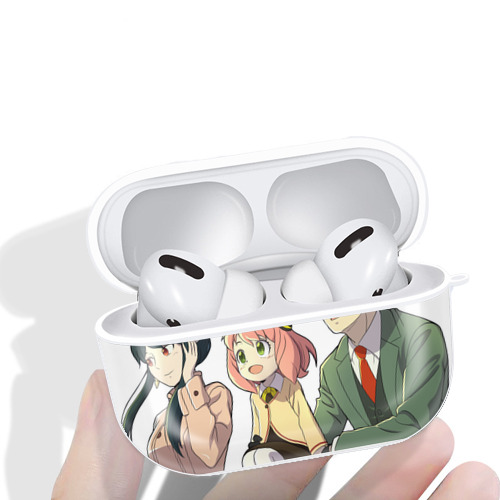 SPY×FAMILY间谍家家酒 【AirPods Pro用】ハードシェル保護ケース 耐衝撃・防指紋・カラビナ付き商品仕様