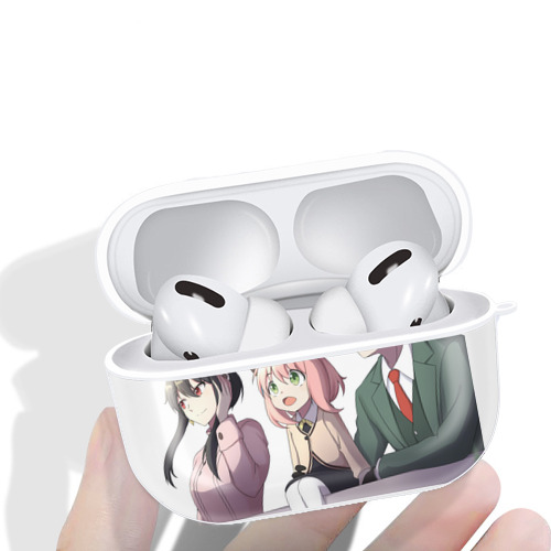SPY×FAMILY间谍家家酒 【AirPods Pro用】ハードシェル保護ケース 耐衝撃・防指紋・カラビナ付き商品仕様