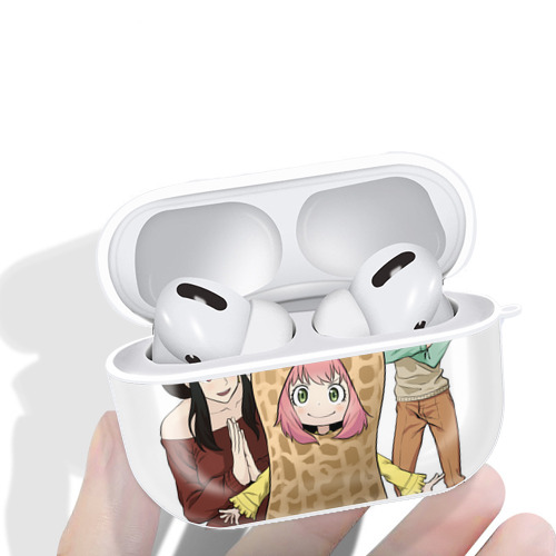 SPY×FAMILY间谍家家酒 【AirPods Pro用】ハードシェル保護ケース 耐衝撃・防指紋・カラビナ付き商品仕様