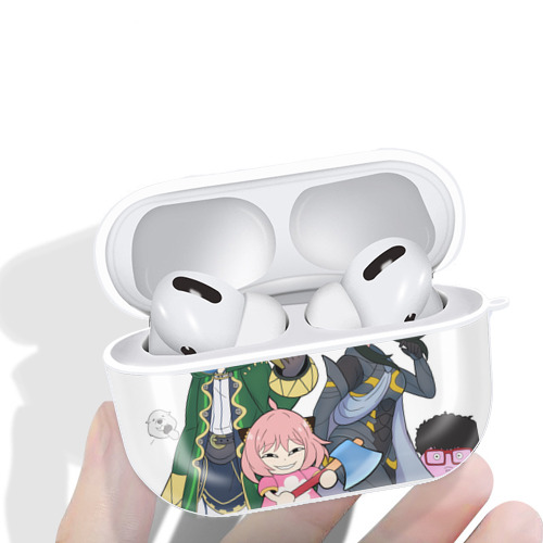 SPY×FAMILY间谍家家酒 【AirPods Pro用】ハードシェル保護ケース 耐衝撃・防指紋・カラビナ付き商品仕様
