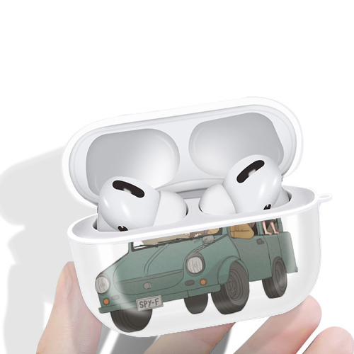 SPY×FAMILY间谍家家酒 【AirPods Pro用】ハードシェル保護ケース 耐衝撃・防指紋・カラビナ付き商品仕様