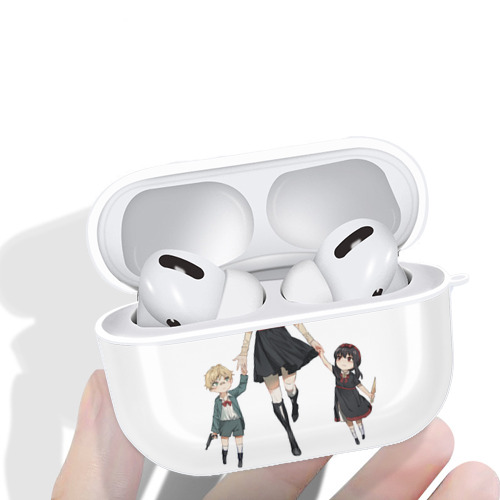 SPY×FAMILY间谍家家酒 【AirPods Pro用】ハードシェル保護ケース 耐衝撃・防指紋・カラビナ付き商品仕様