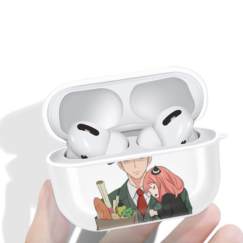 SPY×FAMILY间谍家家酒 【AirPods Pro用】ハードシェル保護ケース 耐衝撃・防指紋・カラビナ付き商品仕様