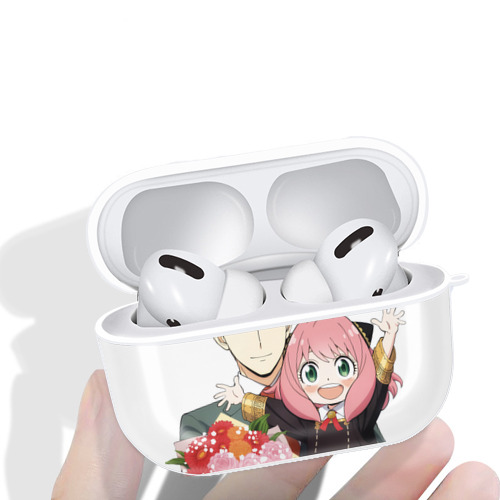 SPY×FAMILY间谍家家酒 【AirPods Pro用】ハードシェル保護ケース 耐衝撃・防指紋・カラビナ付き商品仕様