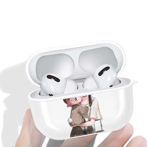 SPY×FAMILY间谍家家酒 【AirPods Pro用】ハードシェル保護ケース 耐衝撃・防指紋・カラビナ付き商品仕様