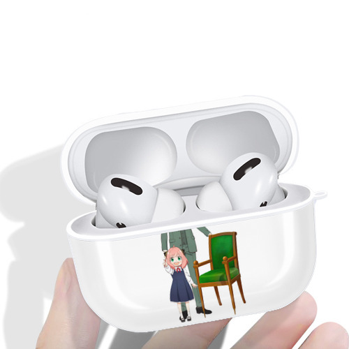 SPY×FAMILY间谍家家酒 【AirPods Pro用】ハードシェル保護ケース 耐衝撃・防指紋・カラビナ付き商品仕様