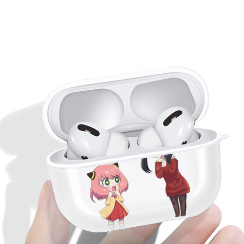 SPY×FAMILY间谍家家酒 【AirPods Pro用】ハードシェル保護ケース 耐衝撃・防指紋・カラビナ付き商品仕様