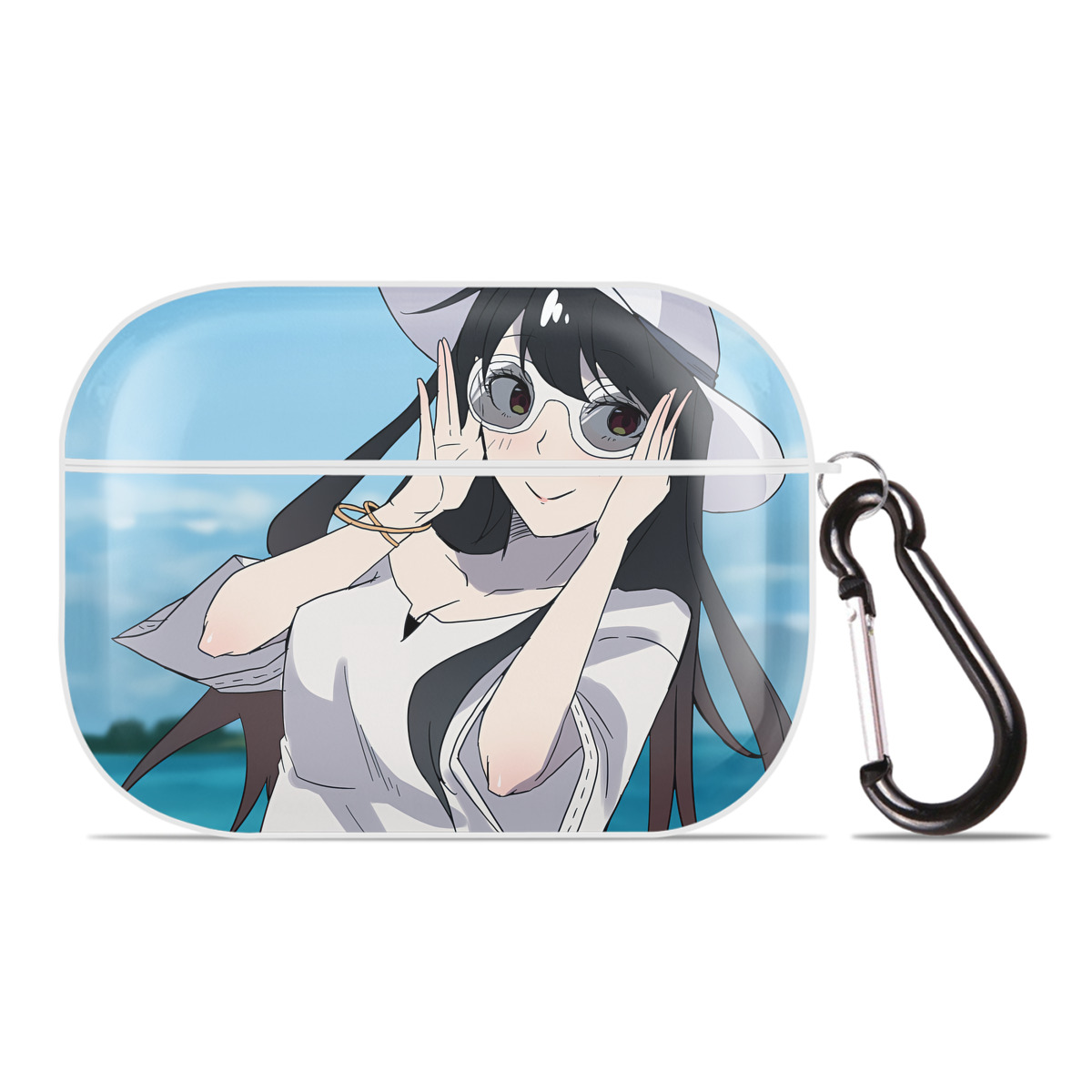（画像用） SPY×FAMILY间谍家家酒 【AirPods Pro用】ハードシェル保護ケース 耐衝撃・防指紋・カラビナ付き商品仕様