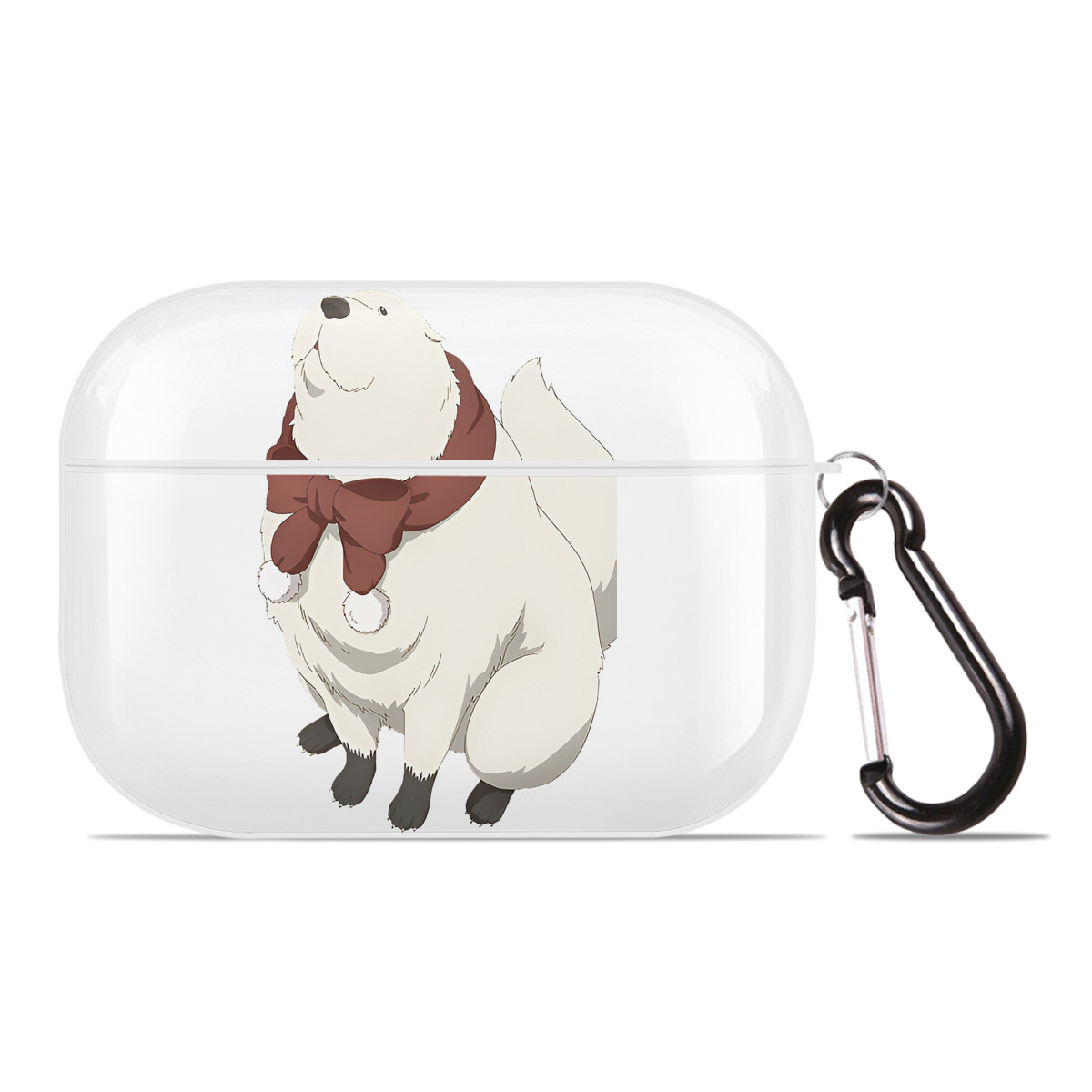 （画像用） SPY×FAMILY间谍家家酒 【AirPods Pro用】ハードシェル保護ケース 耐衝撃・防指紋・カラビナ付き商品仕様
