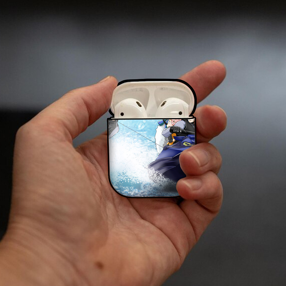 SPY×FAMILY间谍家家酒 AirPods 第2世代保護ケース ハードシェル ブラック 耐衝撃・防指紋・カラビナ付き