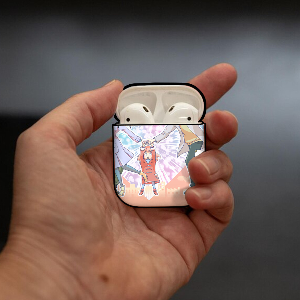 SPY×FAMILY间谍家家酒 AirPods 第2世代保護ケース ハードシェル ブラック 耐衝撃・防指紋・カラビナ付き