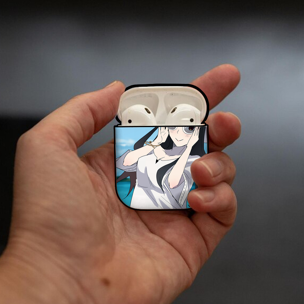 SPY×FAMILY间谍家家酒 AirPods 第2世代保護ケース ハードシェル ブラック 耐衝撃・防指紋・カラビナ付き