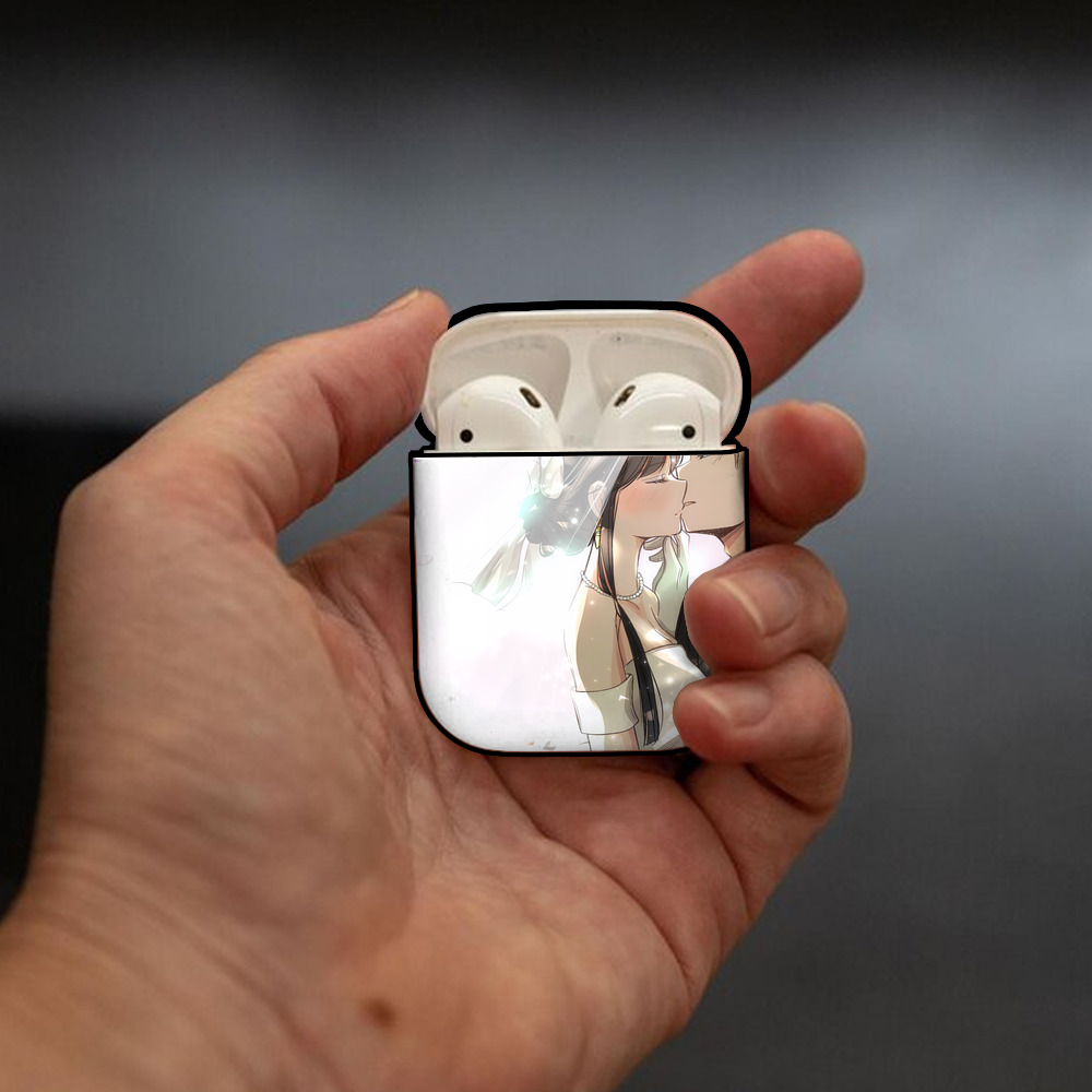SPY×FAMILY间谍家家酒 AirPods 第2世代保護ケース ハードシェル ブラック 耐衝撃・防指紋・カラビナ付き